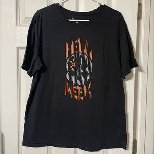 XL Orangetheory Fitness 2021 Hell Week Black Reflective TShirt